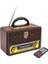 MV-110BT USB - Sd - Fm - Bluetooth Destekli Nostaljik Radyo 1