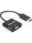 G-539 10 cm Display Port Erkek To VGA Dişi Çevirici Kablo 1