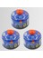 3'lü Set - Golf Butan Propan Kamp Gazı Valfli Kartuş 230 gr 1