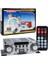 YW-191L 12 Volt 100 Watt Motosiklet Bluetooth Amfi Usb/sd 2 Kanal Pazarcı - Anfi (125X95X40MM) 1
