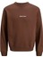 Jornorrebro Emb Sweat Crew Noos Deep Mahogany 4