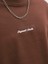 Jornorrebro Emb Sweat Crew Noos Deep Mahogany 5