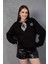 Fular Detaylı Oversize Sweatshirt 1