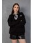 Fular Detaylı Oversize Sweatshirt 4