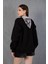 Fular Detaylı Oversize Sweatshirt 7