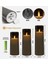 Uzaktan Kumandalı Zamanlayıcı ile 9 Adet Alevsiz 3D LED Mumlar, Ev Dekoru ve Atmosfer Için Dayanıklı LED Mumlar 4
