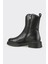 Siyah Deri Kadın Günlük Bot 3