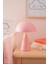 Metal Pembe Abajur Çalışma Bebek Odası Modern Dekoratif Masa Lambası 1