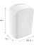 Soft Çöp Kutusu Döner Kapak Beyaz 10 Lt - Beyaz, Çok Amaçlı Döner Kapaklı Çöp Kovası 2