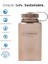 Sustain Tritan Bpa Içermeyen Su Şişesi,%50 Plastik Atık, 900 Ml, Geniş Ağızlı, Mokka 2