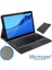 Samsung Tab A8 X207 X200 10.5 Inch Tablet Bluetooth Touchpad Klavye + Bluetooth Mouse + Standlı Kılıf - Bkk7 2