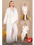 Lady Lingerie Sabahlıklı Lohusa-Hamile Pijama Takımı 3'lü Set 1