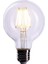 LED Filament Ampul, G95 Küre, E27 Duy, Sıcak Sarı Işık (Şeffaf Cam, 4 Watt) 3