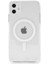 iPhone 11 Kılıf Magneticsafe Şeffaf Silikon - Şeffaf 1