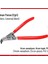 Diş Segman Pensi Yaylı Eğri 275MM 1
