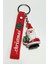 shop Yılbaşı Noel Baba Silikon Anahtarlık-Kırmızı 1