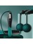 Çift LED Dijital Sayaçlı 4 Modlu Akıllı Çelik Ip Atlama Fitness Kondsiyon Yeşil 2