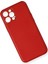 iPhone 12 Pro Max Kılıf Coco Deri Silikon Kapak - Kırmızı 2