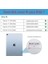 iPad Air 11 Inç 6. Nesil 2024 M2 / Air 5. / 4. Nesil Kalem Tutuculu Kılıf, iPad Air 5 4 10.9 Inç Için Akıllı Koruyucu Kılıf -Siyah 2