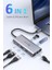 USB C Hub, Ethernet Multiport Adaptörü, 6'sı 1 Arada HDMI Dock MacBook Pro/air, Chromebook, Dell Xps, Hp ve Type Devices (Gigabit 100W Pd 4K HDMI USB 3.0) ile Uyumlu 2