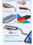 USB C Hub, Ethernet Multiport Adaptörü, 6'sı 1 Arada HDMI Dock MacBook Pro/air, Chromebook, Dell Xps, Hp ve Type Devices (Gigabit 100W Pd 4K HDMI USB 3.0) ile Uyumlu 3