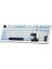 F99 3 Modlu Rgb Hot Swap Mekanik Linear Graywood V3 Switch Kablosuz Makrolu Klavye Lacivert 2