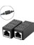 Plus Px-Hqc6 Rj 45 Dişi Dişi CAT5E/CAT6 Ethernet Lan Ağı Birleştirici Ara Aparatı 3
