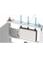 Wifi Router Saklama Kutuları Ahşap Kutu Kablo Duvar Priz Panosu Raf - Kapı 5