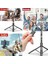 Bluetooth Uzaktan Kumandalı Selfie Çubuğu Tripod – 360° Döner, 150 cm Ayarlanabilir, Hafif Taşınabilir, iPhone ve Android Uyumlu, Vlog, Video, Seyahat Için 3