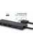 SWR1704 USB Hub 4 Port, 5gbps Veri Aktarımı USB 3.0, 480MBPS Veri Aktarımı USB 2.0 X3, USB Çoklayıcı, Abs Malzeme, Siyah 2