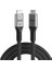 USB 4.0 240W 40GBPS Thunderbolt 4 8k 60Hz Usb-C Görüntü Aktarım ve Type-C Hızlı Şarj ve Data Kablosu 1 Metre 5