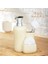 277745 Tezgah Üstü Krem Sıvı Sabunluk Fırçalı Süngerlikli Sabunluk (550ML) 20CM 2