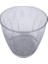 Adet Plastik Orkide Saksısı Seti 1,5 Lt Gizli Tabaklı Şeffaf Saksı 145 x 135 mm 2