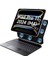 Pro 11 (2024) ile Uyumlu Touchpad Case Magic Keyboard Aydınlatmalı Klavyeli Tablet Kılıfı 1