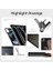 Pro 11 (2024) ile Uyumlu Touchpad Case Magic Keyboard Aydınlatmalı Klavyeli Tablet Kılıfı 4