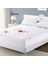 HOME%100 Pamuklu Kapitone, Fitted Full Kenar, Sıvı Geçirmez, Tek, Çift Kişilik Bebek Yatak Koruyucu Alez (Beyaz, 90X190) 1