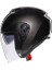 Irides Motosiklet Kaskı Açık Kask Mono Asfalto Grey M 4