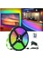 Rgb LED Şerit Uzaktan Kumandalı Dekoratif LED Iç Mekan Işığı 1