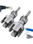 Adet Boru Diş Açma Aleti, Entegre Iç ve Dış Boru Diş Açma Aleti, 1/2" (DN15) 3/4" (DN20) Tesisat Onarımları Için Alet (1/2in) 1