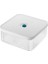 Fresh &amp; Save Cube Vakumlu Saklama Kabı, L, 21 Santimetre, Şeffaf Akdeniz Mavisi 1