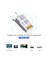 M118XF Cat 7 JACK/4 ADET-30GBPS’YE Kadar Hız-Nikel Kaplı Koruma/cat7 RJ45 Konnektör-Cat7 CAT6A Soket 2