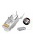 M118XF Cat 7 JACK/4 ADET-30GBPS’YE Kadar Hız-Nikel Kaplı Koruma/cat7 RJ45 Konnektör-Cat7 CAT6A Soket 4