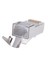 M118XF Cat 7 JACK/4 ADET-30GBPS’YE Kadar Hız-Nikel Kaplı Koruma/cat7 RJ45 Konnektör-Cat7 CAT6A Soket 6