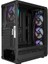 Flat Mesh 4 * 12CM Argb Fanlı Tempered Camlı Gaming Oyuncu Kasası 2