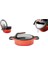 Gem Stay Cool Derin Tencere Turuncu 24 cm 2