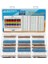 1/2W Direnç Kiti 40 Değer 400 Adet 1/2WATT Metal Film Direnç Çeşit Kiti 1 Ohm - 1 M Ohm Sabit Çeşitli Direnç Paketi Ortak Sıl Direnç Seti Rohs Uyumlu ±%1 Tolerans 1