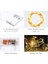 LED Peri Işıkları Pille Çalışır, 1 Paket Mini Pille Çalışan Bakır Tel Yıldızlı Peri Işıkları Yatak Odası, Noel, Partiler, Düğün, Orta Parça, Dekorasyon Için (5 M/16 Ft Sıcak Beyaz) 2