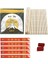 Sushi Ekipman Seti | 10 Yaprak Sushi Nori Yosunu, 100% Doğal Bambu Sushi Matı, 5 Çift Doğal Bambu Kılıflı Chopstick, 1 Adet Chopstick Öğretici Aparat 1