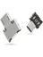 4497 Type C To USB Çevirici Mini Dönüştürücü Adaptör 2
