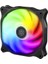 Technology SST-AB120R-ARGB - Air Blazer Bilgisayar Kasası Fanı 120 Mm, Sıvı Depolama, Siyah Çerçeveli Şeffaf Fan Kanatları, Yüksek Hava Akışı, Adreslenebilir Rgb 90185 1